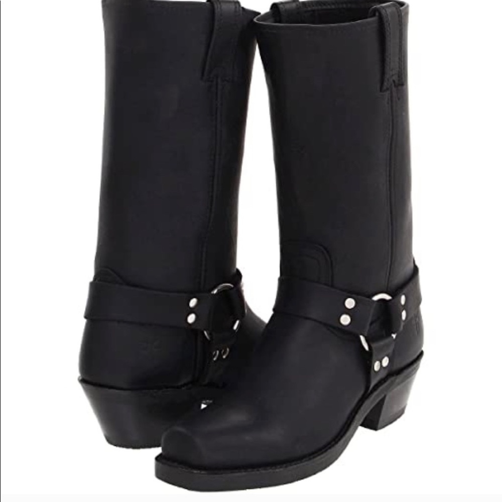 Authentic Black Frye Harness 12R - Size 8 ½